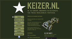 Desktop Screenshot of keizer.nl